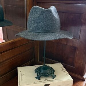 Stylish Gray Fedora Hat